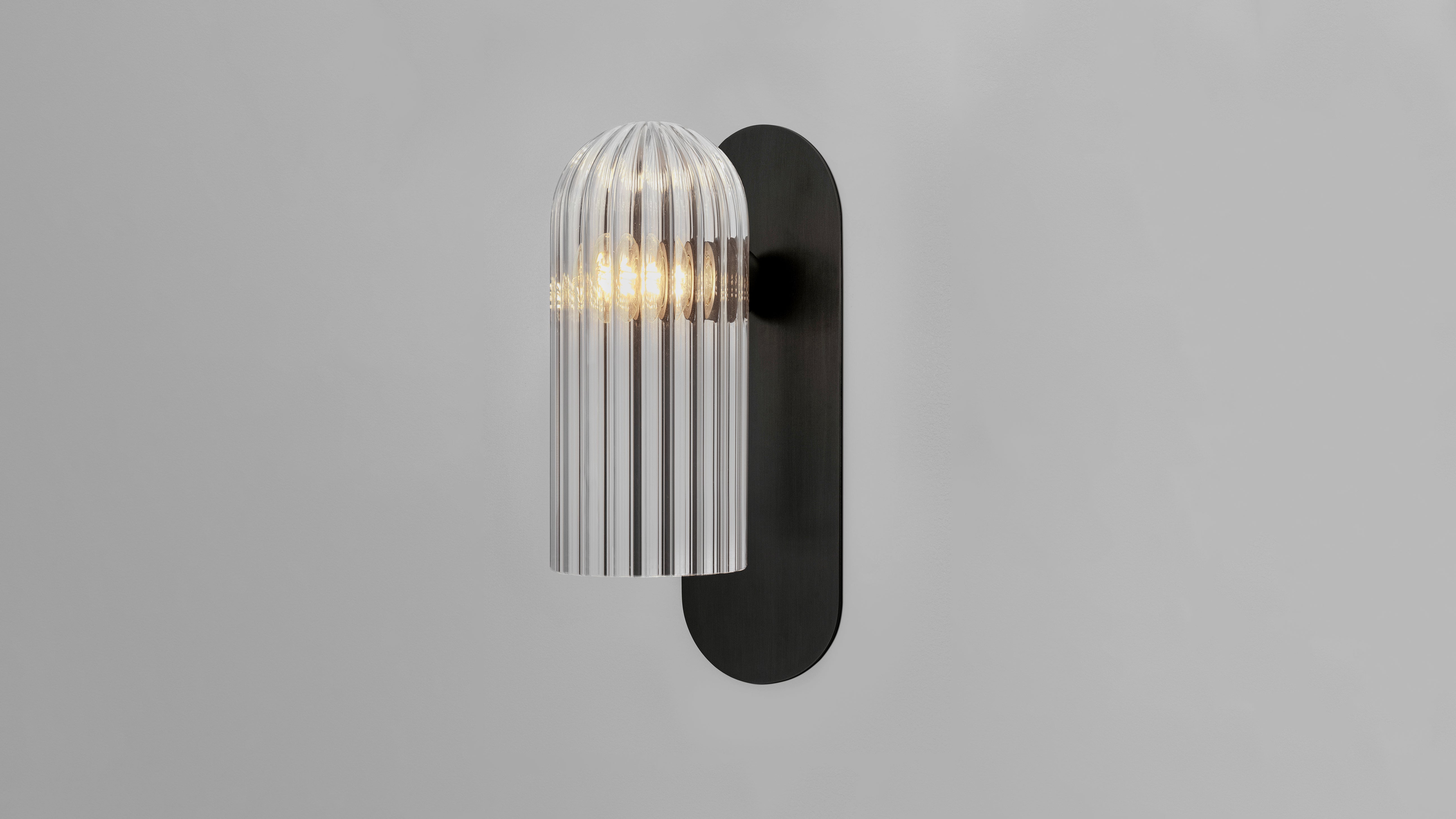 Schwung Odyssey Paris Black Gunmetal Wall Light